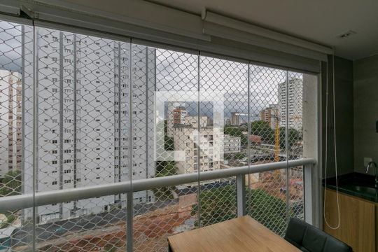 Varanda da Sala de apartamento para alugar com 2 quartos, 71m² em Cidade Monções, São Paulo
