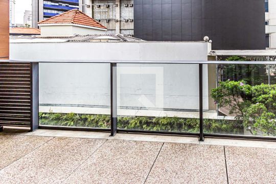 Varanda de apartamento para alugar com 1 quarto, 42m² em Vila Olímpia, São Paulo