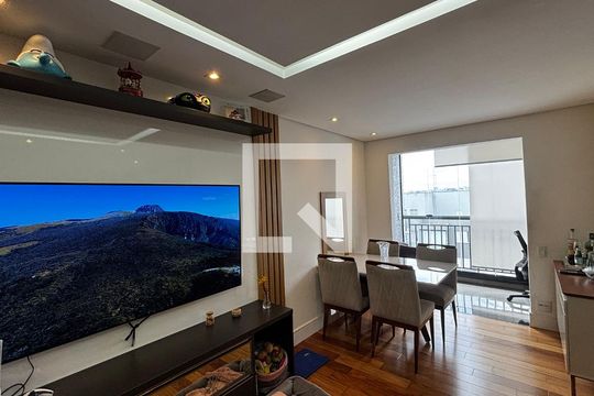 Sala de apartamento à venda com 3 quartos, 65m² em Utinga, Santo André