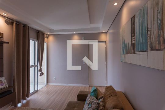 Sala de apartamento à venda com 2 quartos, 48m² em Jardim Ipaussurama, Campinas