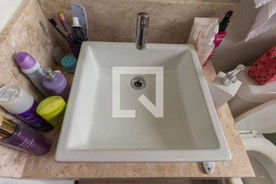 Banheiro - Torneira de apartamento à venda com 2 quartos, 48m² em Jardim Ipaussurama, Campinas
