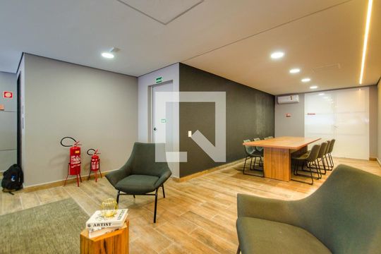Área comum - Coworking de kitnet/studio à venda com 1 quarto, 28m² em Vila Mariana, São Paulo