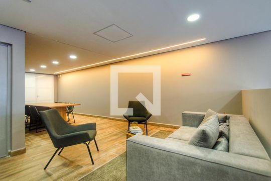 Área comum - Coworking de kitnet/studio à venda com 1 quarto, 28m² em Vila Mariana, São Paulo