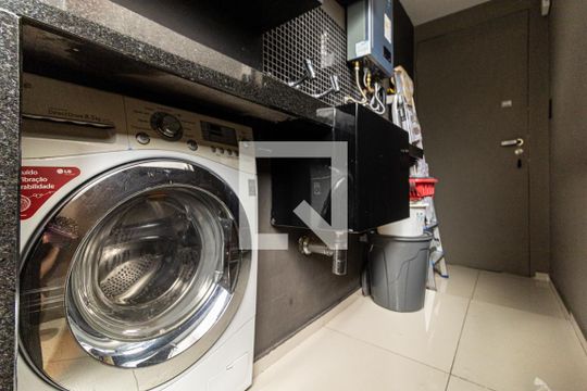 Área de Serviço - Lava e Seca de apartamento à venda com 2 quartos, 103m² em Santa Cecilia, São Paulo
