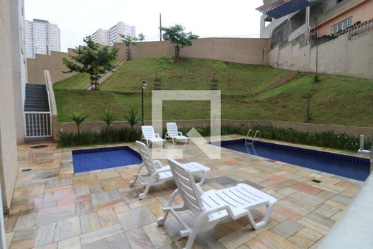 Área comum - Piscina de apartamento para alugar com 2 quartos, 47m² em Cidade Satelite Santa Barbara, São Paulo