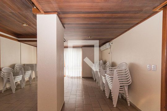 Área comum - Salão de festas de apartamento à venda com 2 quartos, 105m² em Rio Branco, Porto Alegre