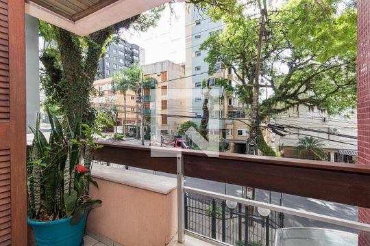 Varanda da Suite de apartamento à venda com 2 quartos, 105m² em Rio Branco, Porto Alegre