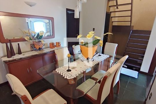 Sala de Jantar de casa à venda com 3 quartos, 80m² em Tanque, Rio de Janeiro