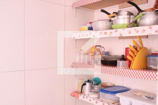 Area de serviço de apartamento para alugar com 2 quartos, 67m² em Caiçara, Praia Grande