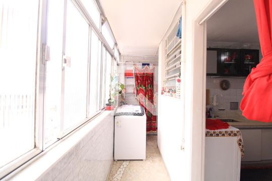 Área de Serviço de apartamento à venda com 3 quartos, 100m² em Brás, São Paulo