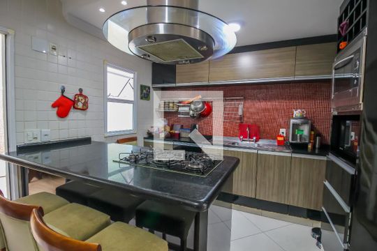 Cozinha de casa de condomínio para alugar com 5 quartos, 250m² em Jardim Rosaura, Jundiaí