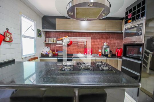 Cozinha de casa de condomínio para alugar com 5 quartos, 250m² em Jardim Rosaura, Jundiaí