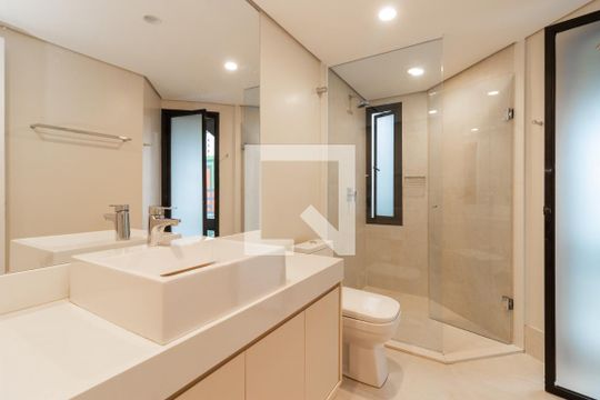 Banheiro Suíte de apartamento para alugar com 1 quarto, 61m² em Planalto Paulista, São Paulo