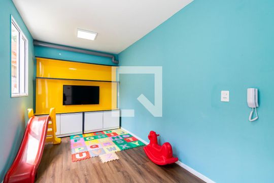 Área comum - Brinquedoteca de apartamento para alugar com 2 quartos, 34m² em Vila Monumento, São Paulo