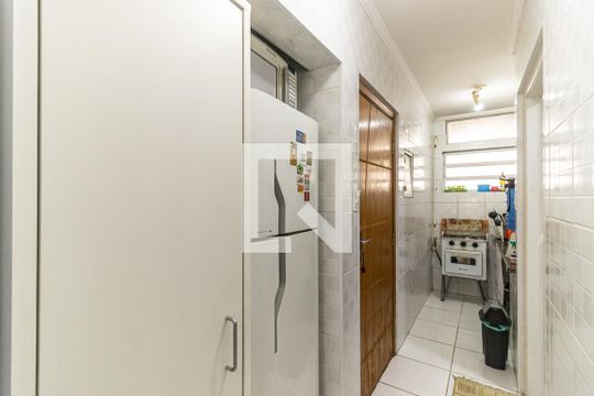 Cozinha de kitnet/studio à venda com 1 quarto, 33m² em República, São Paulo