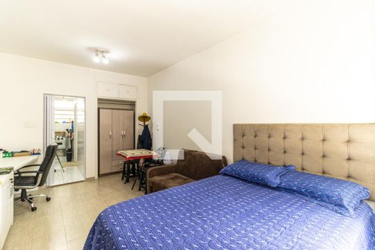 Studio - Cama de kitnet/studio à venda com 1 quarto, 33m² em República, São Paulo
