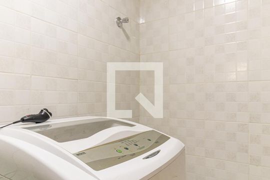 Banheiro - Lavadora de kitnet/studio à venda com 1 quarto, 33m² em República, São Paulo