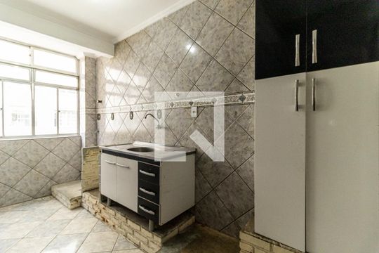 Cozinha de apartamento à venda com 1 quarto, 52m² em Campos Elíseos, São Paulo