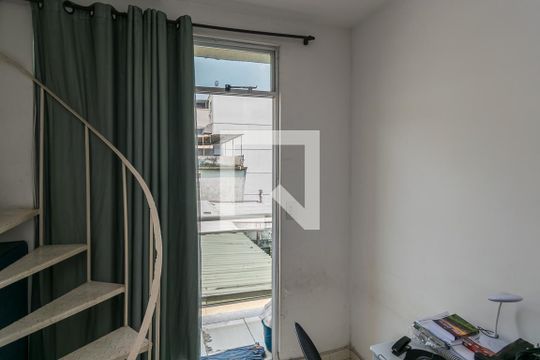 Varanda da Sala de apartamento à venda com 1 quarto, 42m² em Olaria, Rio de Janeiro