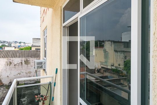 Varanda da Sala de apartamento à venda com 1 quarto, 42m² em Olaria, Rio de Janeiro