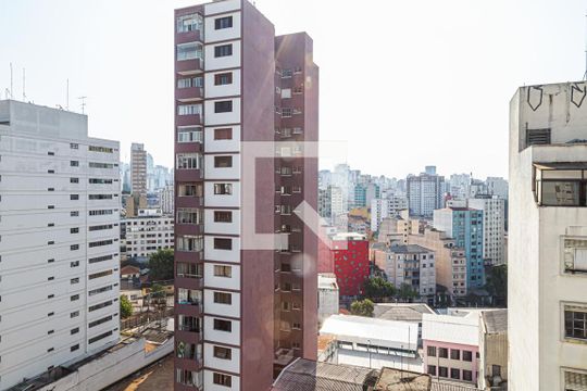 Vista de apartamento à venda com 1 quarto, 24m² em Bela Vista, São Paulo