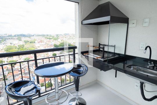 Sacada de apartamento para alugar com 2 quartos, 55m² em Planalto, São Bernardo do Campo
