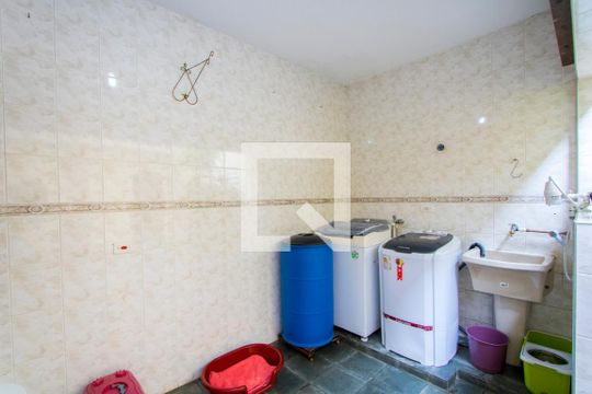 Área de serviço de casa à venda com 2 quartos, 187m² em Jardim Las Vegas, Santo André