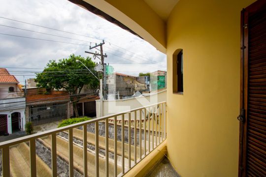 Varanda do quarto 1 de casa à venda com 2 quartos, 187m² em Jardim Las Vegas, Santo André