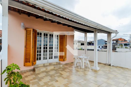 Varanda da Suíte 1 de casa à venda com 3 quartos, 275m² em Jardim Vila Galvão, Guarulhos