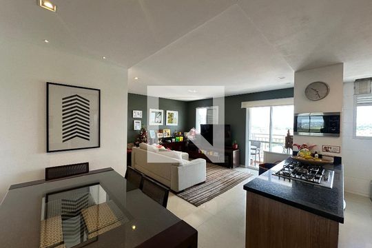 Sala de apartamento à venda com 2 quartos, 70m² em Jardim Iracema, Barueri