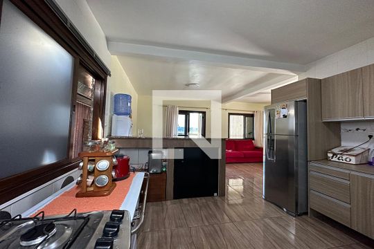 Cozinha de casa à venda com 3 quartos, 400m² em Ideal, Novo Hamburgo