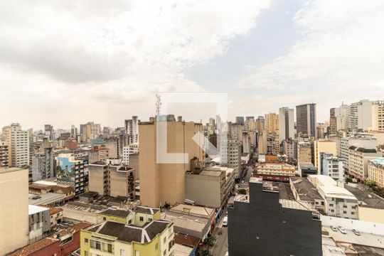 Vista do Studio de kitnet/studio para alugar com 1 quarto, 28m² em Campos Elíseos, São Paulo