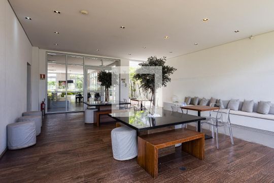 Área comum - Churrasqueira de apartamento à venda com 1 quarto, 39m² em Pinheiros, São Paulo