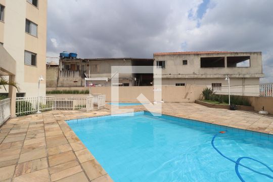Área comum - Piscina de apartamento para alugar com 2 quartos, 55m² em Parque Peruche, São Paulo