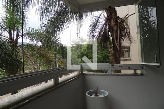 Varanda da Sala de apartamento à venda com 2 quartos, 78m² em Camorim, Rio de Janeiro