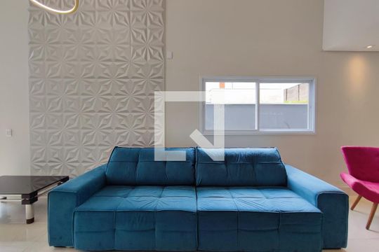 Sala de Estar de casa de condomínio à venda com 3 quartos, 360m² em Swiss Park, Campinas
