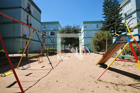 Área comum - Playground de apartamento para alugar com 3 quartos, 80m² em Santa Tereza, Porto Alegre