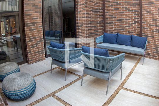 Área comum de apartamento para alugar com 1 quarto, 46m² em Santa Cecilia, São Paulo