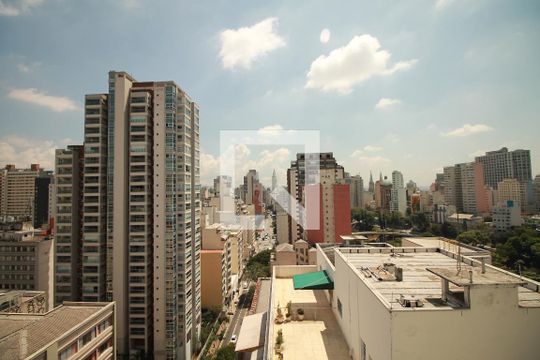 Vista de apartamento à venda com 1 quarto, 49m² em Bela Vista, São Paulo