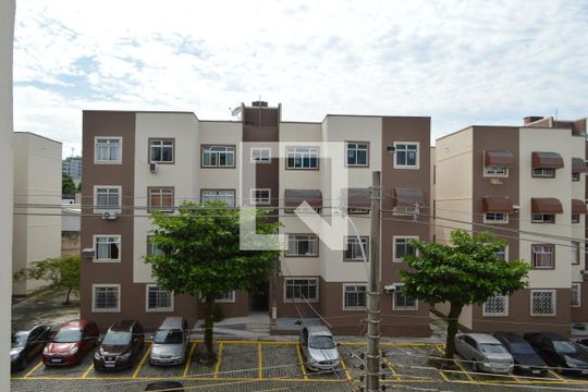 Vista da Sala de apartamento à venda com 2 quartos, 47m² em Pechincha, Rio de Janeiro