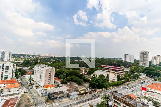 Vista Varanda de kitnet/studio para alugar com 1 quarto, 21m² em Jardim das Acacias, São Paulo