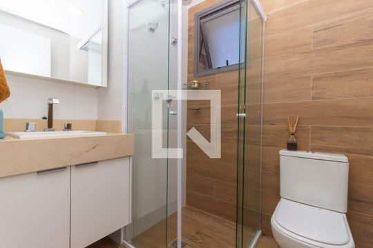 Banheiro  de apartamento à venda com 1 quarto, 27m² em Vila Mariana, São Paulo