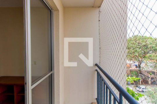 Varanda da Sala de apartamento para alugar com 2 quartos, 48m² em Quinta da Paineira, São Paulo
