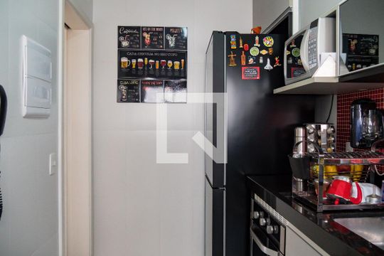 Cozinha de apartamento à venda com 2 quartos, 58m² em Vila Santa Teresa, Santo André