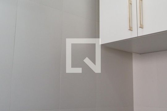 Área de Serviço de apartamento à venda com 2 quartos, 58m² em Vila Santa Teresa, Santo André
