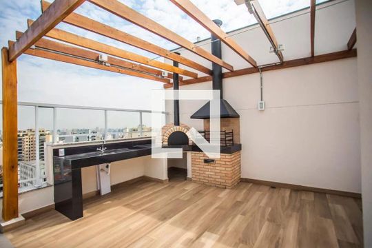 Lounge - Churrasqueira de kitnet/studio para alugar com 1 quarto, 24m² em Vila da Saúde, São Paulo