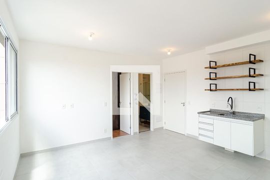 Sala de apartamento para alugar com 1 quarto, 35m² em Vila Paulista, São Paulo