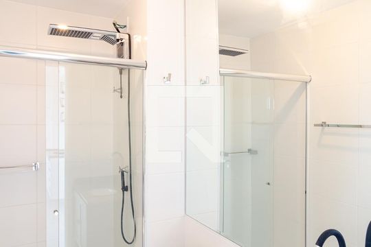 Banheiro Social de apartamento para alugar com 1 quarto, 35m² em Vila Paulista, São Paulo