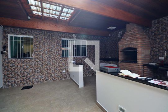 Área gourmet de casa à venda com 4 quartos, 289m² em Parque Oratório, Santo André