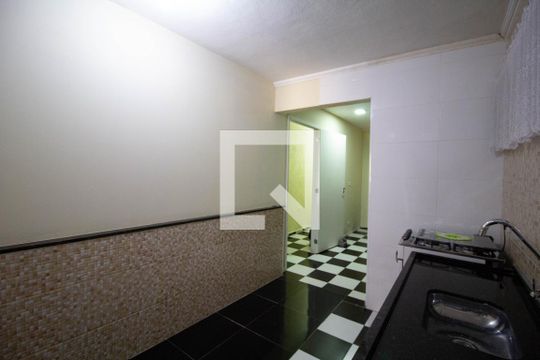 Cozinha de casa para alugar com 1 quarto, 35m² em Jardim Norma, São Paulo
